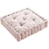 1001KDO POUR LA MAISON Coussin De Sol Métallise Art-Chic Rose 45cm