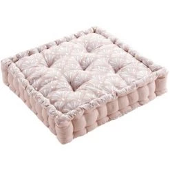1001KDO POUR LA MAISON Coussin De Sol Métallise Art-Chic Rose 45cm