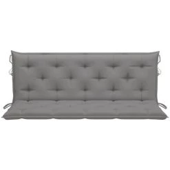 INLIFE Coussin De Balancelle Gris 150 Cm Tissu -France Coussin et housse de coussin Soldes Boutique 55639235 3
