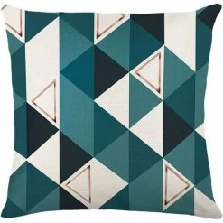 Housse De Coussin, Housse Coussin 45x45 Taie D'oreiller Lot De 4 Housses Coussin Decoratif Fleurs La Vie Plante Tropicale Schéma Pour Canapé Chaise De Salon (Imagination Géométrique-Coton Lin),Irisfr 9 Housse De Coussin, Housse Coussin 45x45 Taie D'oreiller Lot De 4 Housses Coussin Decoratif Fleurs La Vie Plante Tropicale Schéma Pour Canapé Chaise De Salon (Imagination Géométrique-Coton Lin),Irisfr -France Coussin et housse de coussin Soldes Boutique 55764561 5