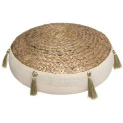 ATMOSPHERA, CRÉATEUR D'INTÉRIEUR Coussin De Sol Jute Shine D38 - Beige