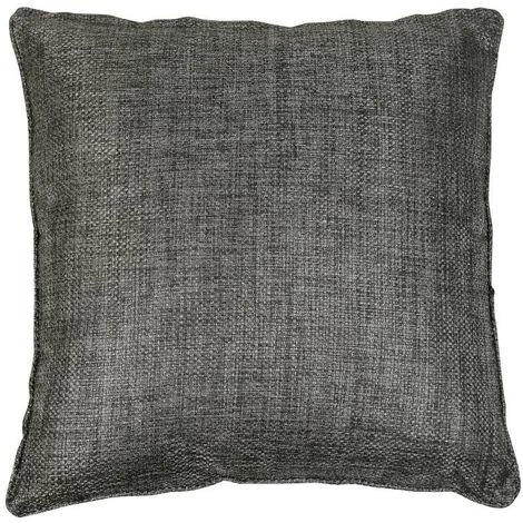 OZAIA Lot De 2 Coussins EICHI - 50 X 50 Cm - Anthracite - Gris Anthracite 2 OZAIA Lot De 2 Coussins EICHI - 50 X 50 Cm - Anthracite - Gris Anthracite – Image 2