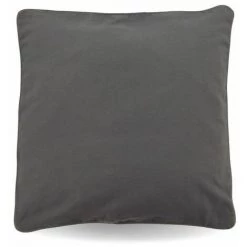 Coussin Gris 40X40 Cm Avec Rembourrage Déhoussable Pour Le Canapé Ou Fauteuil Sur Le Lit FUIENKO