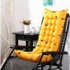 BENOBBY KIDS Coussin De Chaise Berçante, Coussin De Chaise Longue à Dossier Haut, Coussin Fauteuil Jardin Epaissi, Rocking Chair Coussin 3D, Coussin Pour Chaise à Bascule, Fauteuil, Sièges D'auto (Etoile Lune Orange, 15.8x43x3.2 Inch)