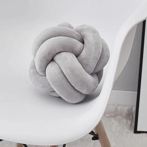 Rose - Coussin à Nœud Rond Tissé à La Main, Coussin De Canapé En Peluche Douce Pour Le Salon FUIENKO 4 Rose - Coussin à Nœud Rond Tissé à La Main, Coussin De Canapé En Peluche Douce Pour Le Salon FUIENKO – Image 4