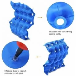 FUIENKO Tapis De Coussin De Chaise En Décubitus Portable Coussin De Siège Gonflable Anti -France Coussin et housse de coussin Soldes Boutique 56121695 4