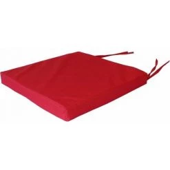 FUIENKO Coussin Chaise De Jardin Carré 38 Cm Rouge