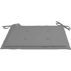 INLIFE Coussins De Chaise De Jardin 2 Pcs Gris 50x50x3 Cm -France Coussin et housse de coussin Soldes Boutique 56252985 4