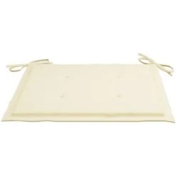 INLIFE Coussins De Chaise De Jardin 2 Pcs Crème 50x50x3 Cm -France Coussin et housse de coussin Soldes Boutique 56252986 4