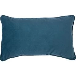 FALSE Coussin Décoratif Rectangle En Polyester 30x50 Cm - Couleur Unie - SILUMEN