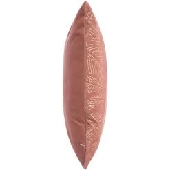 FALSE Coussin Décoratif En Velours Motif Tropical 40x40 Cm - Rose - Rose - SILUMEN 9 FALSE Coussin Décoratif En Velours Motif Tropical 40x40 Cm - Rose - Rose - SILUMEN -France Coussin et housse de coussin Soldes Boutique 56328490 5