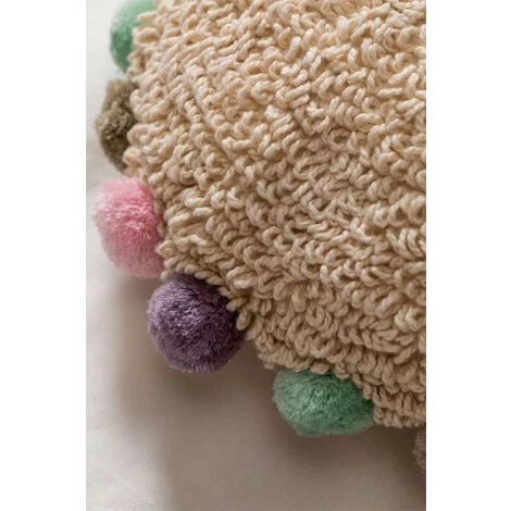 Coussin Rond En Coton (Ø44 Cm) Vayana SKLUM Coton - Multicolore Fresh 4 Coussin Rond En Coton (Ø44 Cm) Vayana SKLUM Coton - Multicolore Fresh – Image 4