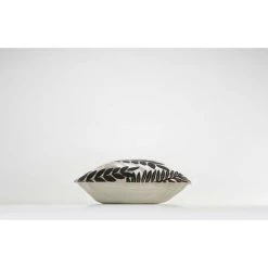 1001KDO POUR LA MAISON Coussin Jute Dehoussable 30 X 50 Cm Feuillanes -France Coussin et housse de coussin Soldes Boutique 56677886 2