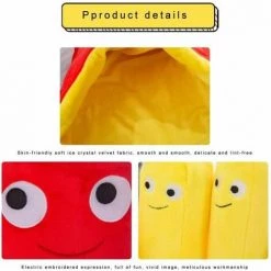 Bébé Jouets En Peluche 30 Cm Dessin Animé Réaliste Frites Jouet Oreiller Décoratif FUiENKO -France Coussin et housse de coussin Soldes Boutique 56693155 3