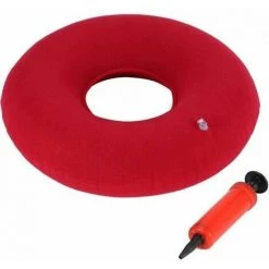 Anneau Gonflable Oreiller Coussin Siège Anti-Decubitus Soulager Coccyx Douleur Hémorroïdes Avec Pompe À Air FUIENKO