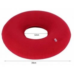 Anneau Gonflable Oreiller Coussin Siège Anti-Decubitus Soulager Coccyx Douleur Hémorroïdes Avec Pompe À Air FUIENKO -France Coussin et housse de coussin Soldes Boutique 56693188 4