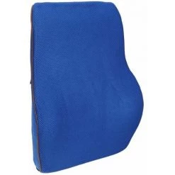 Doux Coussin De Dos En Mousse À Mémoire De Forme Dos Taille -BLEU FUIENKO