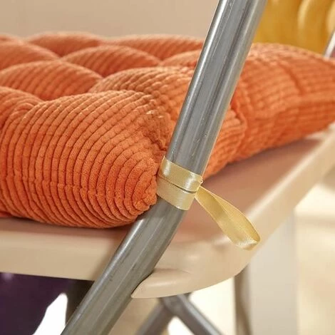 Coussin De Chaise Coussin De Chaise Matelassé Pour Bureau Maison Salle à Manger Jardin 40x40CM FUIENKO 3 Coussin De Chaise Coussin De Chaise Matelassé Pour Bureau Maison Salle à Manger Jardin 40x40CM FUIENKO – Image 3