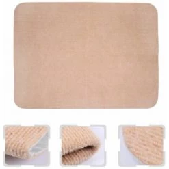 Auto-adhésif Protecteur De Sol Anti-dérapant Pour Coussin De Chaise De Bureau à Domicile 1PC FUiEnKO