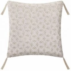 ATMOSPHERA, CRŽATEUR D'INTŽRIEUR Coussin Déco Imprimé "Linah" 40x40cm Lin