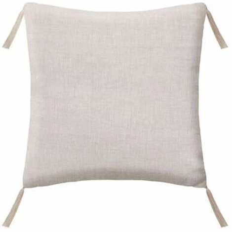 ATMOSPHERA, CRATEUR D'INTRIEUR Coussin Déco Imprimé "Linah" 40x40cm Lin 2 ATMOSPHERA, CRATEUR D'INTRIEUR Coussin Déco Imprimé "Linah" 40x40cm Lin – Image 2