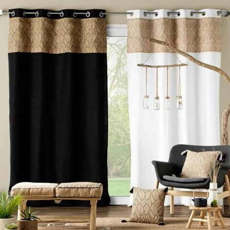 Paris Prix - Coussin De Sol En Jute "kalinda" 40x40cm Noir 4 Paris Prix - Coussin De Sol En Jute "kalinda" 40x40cm Noir – Image 4