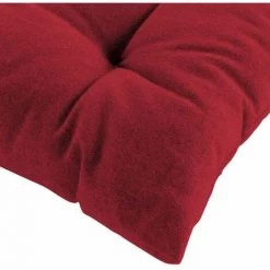 Paris Prix - Coussin De Chaise "mistral" 40x40cm Bordeaux -France Coussin et housse de coussin Soldes Boutique 57076717 3