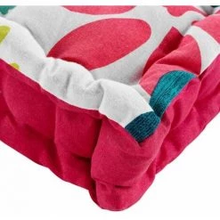 Paris Prix - Coussin De Sol Imprimé "hawai" 60x60cm Blanc 6 Paris Prix - Coussin De Sol Imprimé "hawai" 60x60cm Blanc -France Coussin et housse de coussin Soldes Boutique 57077493 3