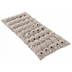 Paris Prix - Matelas De Sol Imprimé "nalika" 60x120cm Naturel