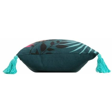 Paris Prix - Coussin Déco Imprimé "caracas" 30x50cm Bleu 2 Paris Prix - Coussin Déco Imprimé "caracas" 30x50cm Bleu – Image 2