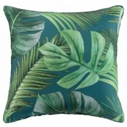 Paris Prix - Coussin Déco "rio De Janeiro" 40x40cm Bleu
