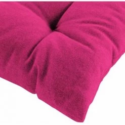 Paris Prix - Coussin De Chaise "mistral" 40x40cm Fuchsia -France Coussin et housse de coussin Soldes Boutique 57079084 3