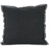 HOMEMAISON Coussin Déco Bi-faces Caviar 60 X 60 Cm - Caviar
