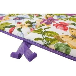 EMMEVI Housse De Siège De Transat Douces Fauteuil De Chaise Pliante Floral - Violet 6 EMMEVI Housse De Siège De Transat Douces Fauteuil De Chaise Pliante Floral - Violet -France Coussin et housse de coussin Soldes Boutique 57240120 3