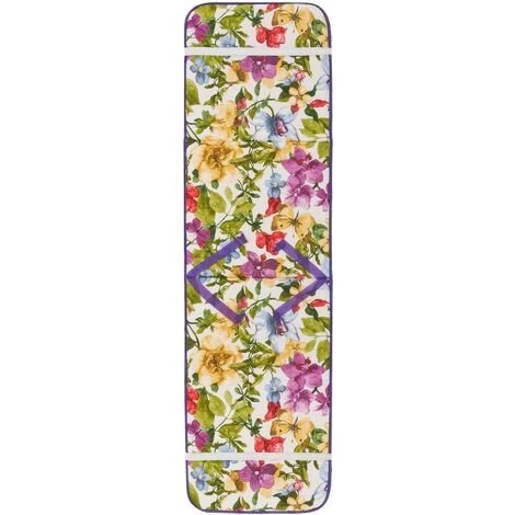 EMMEVI Housse De Siège De Transat Douces Fauteuil De Chaise Pliante Floral - Violet 4 EMMEVI Housse De Siège De Transat Douces Fauteuil De Chaise Pliante Floral - Violet – Image 4