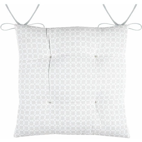 HOMEMAISON Galette De Chaise Aux Coloris Tendres Azur 40 X 40 Cm - Azur 3 HOMEMAISON Galette De Chaise Aux Coloris Tendres Azur 40 X 40 Cm - Azur – Image 3