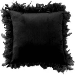 1001KDO POUR LA MAISON Coussin Plumes 40 X 40 Cm Marline Noir