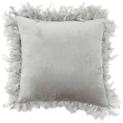1001KDO POUR LA MAISON Coussin Plumes 40 X 40 Cm Marline Gris
