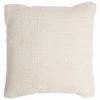 RIDEAUDISCOUNT Housse De Coussin 100% Coton 40 X 40 Cm Déhoussable Trame Canevas Gris Clair - Gris