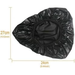 ALMI 3 Packs Housse Imperméable De Selle De Vélo En Noir, Housse De Pluie De Seat De Bicyclette Avec Élastique, Housse De Siège De Vélo Pour Protéger Votre Selle De Vélo -France Coussin et housse de coussin Soldes Boutique 57760182 5