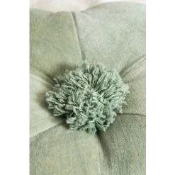 Coussin En Velours Darlenne SKLUM Velour - Céladon -France Coussin et housse de coussin Soldes Boutique 57761791 4