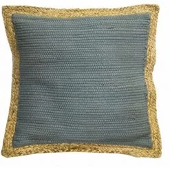 HOMEMAISON Coussin à Effet Reliefé Kaki 50 X 50 Cm - Kaki