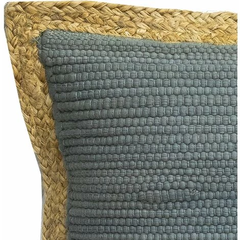 HOMEMAISON Coussin à Effet Reliefé Kaki 50 X 50 Cm - Kaki 2 HOMEMAISON Coussin à Effet Reliefé Kaki 50 X 50 Cm - Kaki – Image 2