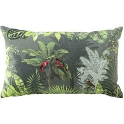 1001KDO POUR LA MAISON Housse De Coussin 30 X 50 Cm Vagabonde Tropicale