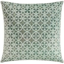 1001KDO POUR LA MAISON Housse De Coussin 60 X 60 Cm Ethnic Joan Kaki