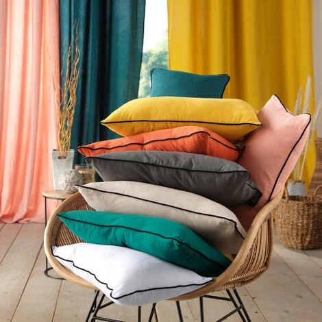 1001KDO POUR LA MAISON Coussin Dehoussable 30 X 50 Cm Lanette Blanc 3 1001KDO POUR LA MAISON Coussin Dehoussable 30 X 50 Cm Lanette Blanc – Image 3