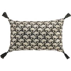 1001KDO POUR LA MAISON Coussin Pompons Coton Recycle Flowanie