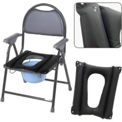 ROSIER Coussins Gonflables - Coussin De Siège Anti-escarres Pour Personnes âgées Pour Personnes Alitées Handicapées Pour Le Soulagement De La Douleur, Adapté Pour Chaise De Toilette Ou Fauteuil Roulant（43*46cm）——VEBTles -France Coussin et housse de coussin Soldes Boutique 58108186 5