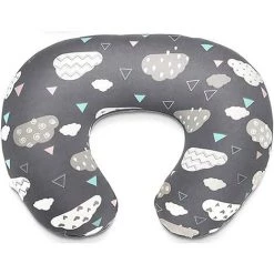 ALMI Lot De 2 Housses De Coussin D'allaitement En Forme De U Pour Bébé - Amovibles Et Lavables -France Coussin et housse de coussin Soldes Boutique 58224841 3
