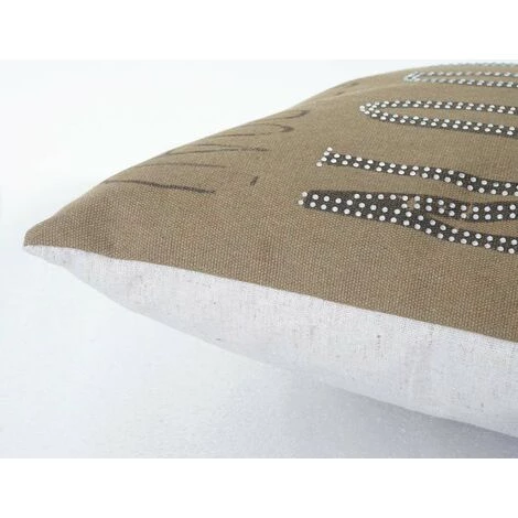 DéCOSHOP26 Coussin Décoratif Motif London 45x45cm - Or 4 DéCOSHOP26 Coussin Décoratif Motif London 45x45cm - Or – Image 4